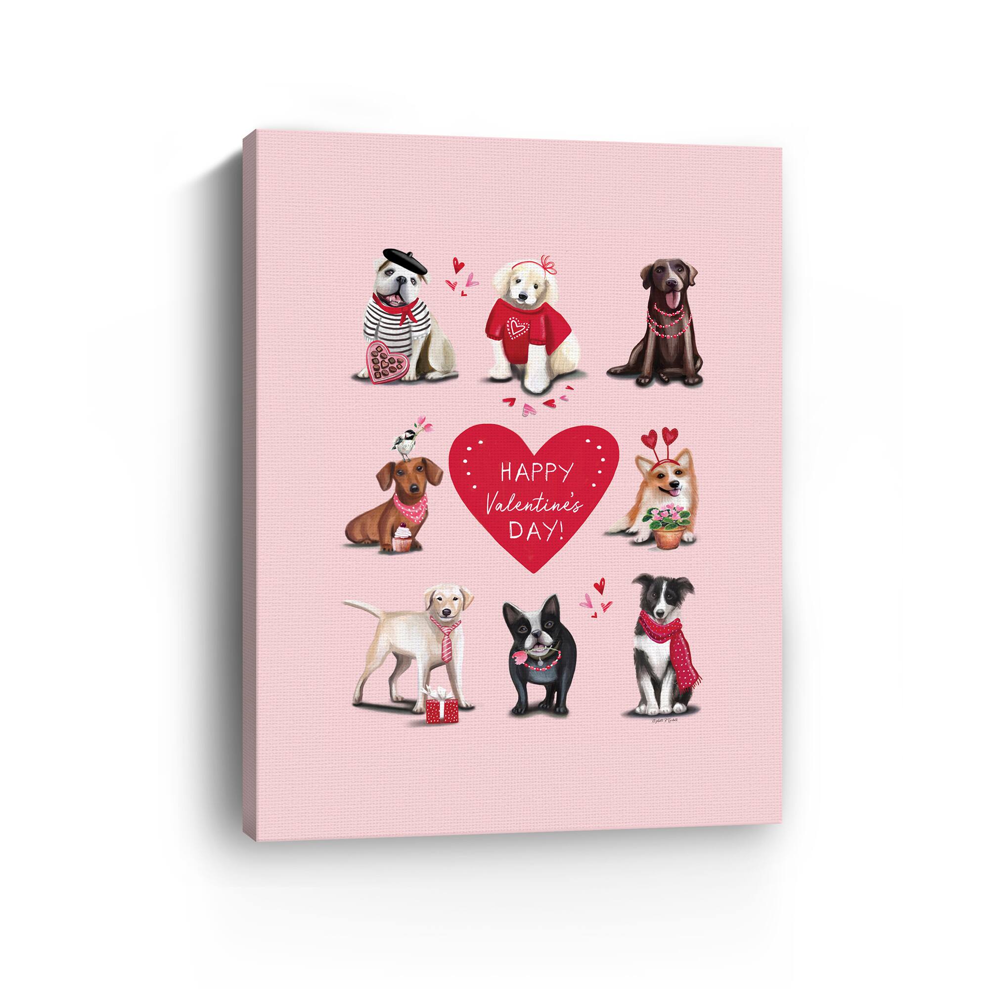 Puppy Love Canvas Giclée Art